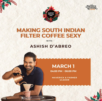 Making South Indian Filter Coffee Sexy