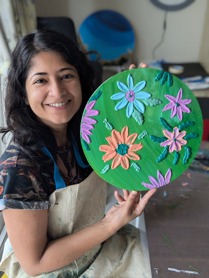 Mural Art Workshop with Priyanka Studio Chhavi