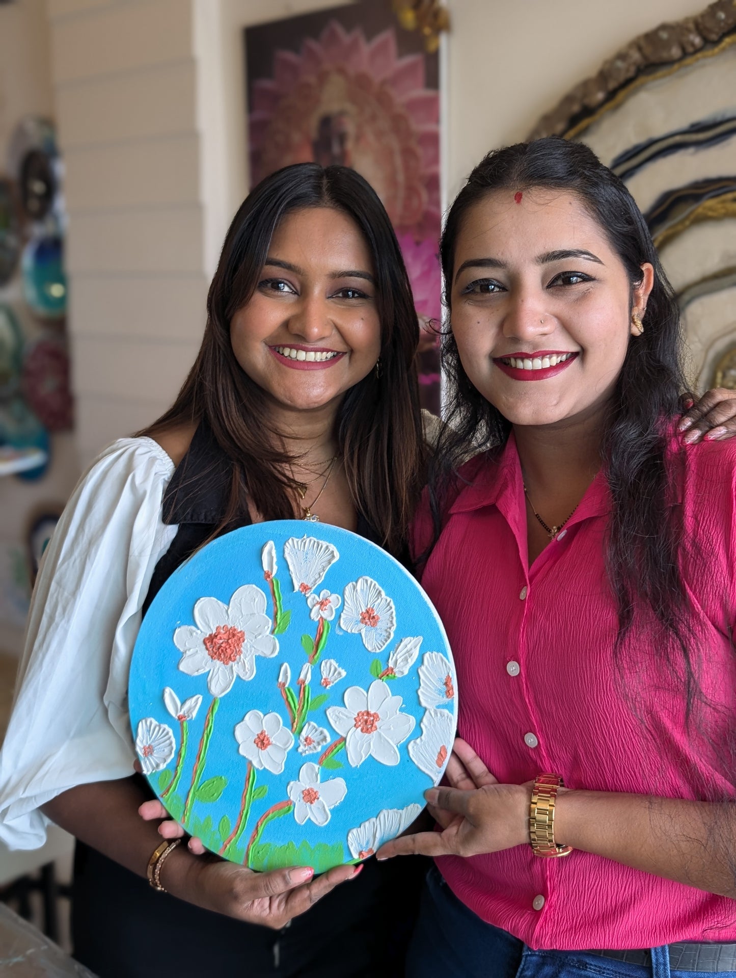 Mural Art Workshop with Priyanka Studio Chhavi