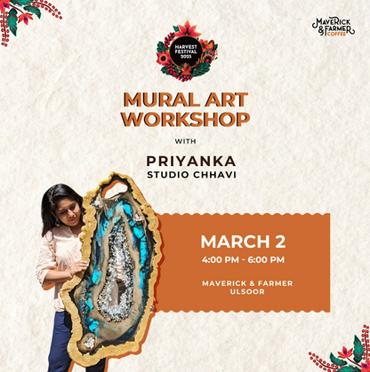 Mural Art Workshop with Priyanka Studio Chhavi