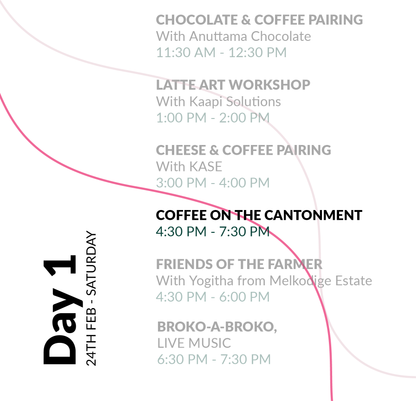 Coffee and the Cantonment - a walking tour